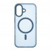 Чехол ArmorStandart Mystiq MagCase для Apple iPhone 16 Blue (ARM91573)