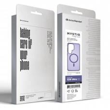 Чехол ArmorStandart Mystiq MagCase для Samsung S26 Ultra 5G Dark Violet (ARM91635)