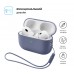 Чохол ArmorStandart Silicone Case with straps для Apple AirPods Pro 3 Dark Purple (ARM91280)