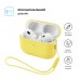 Чохол ArmorStandart Silicone Case with straps для Apple AirPods Pro 3 Yellow (ARM91288)