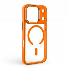 Чехол ArmorStandart Unit-C MagCase для Apple iPhone 17 Pro Orange + Black Button Set (ARM90588)