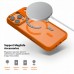 Чехол ArmorStandart Unit-C MagCase для Apple iPhone 17 Pro Orange + Black Button Set (ARM90588)