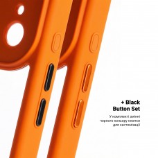 Чехол ArmorStandart Unit-C MagCase для Apple iPhone 17 Pro Orange + Black Button Set (ARM90588)