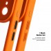 Чехол ArmorStandart Unit-C MagCase для Apple iPhone 17 Pro Orange + Black Button Set (ARM90588)
