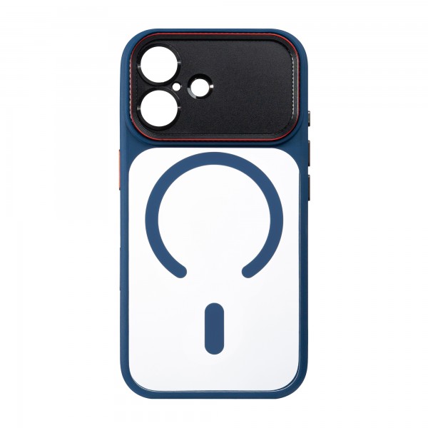 Чехол ArmorStandart Y17 MagCase для Apple iPhone 16 Dark Blue (ARM91499)