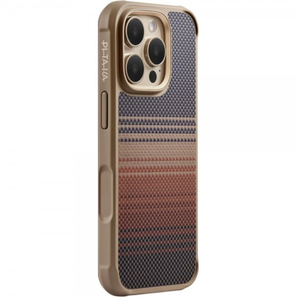 Чехол Pitaka Aramid Protective Case для iPhone 16 Pro Sunset (KI1602CPSU)