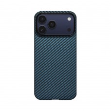 Чехол Pitaka Ultra-Slim Case для iPhone 17 Pro Max Blue/Grey (KI1706BPM)