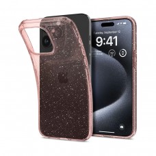 Чехол Spigen Liquid Crystal Glitter для iPhone 15 Pro Max Rose Quartz (ACS06560) Чехол Spigen Liquid Crystal Glitter для iPhone 15 Pro Max Rose Quartz (ACS06560)