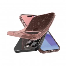 Чехол Spigen Liquid Crystal Glitter для iPhone 15 Pro Max Rose Quartz (ACS06560) Чехол Spigen Liquid Crystal Glitter для iPhone 15 Pro Max Rose Quartz (ACS06560)
