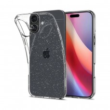 Чехол Spigen Liquid Crystal Glitter для iPhone 16 Crystal Quartz (ACS08192)