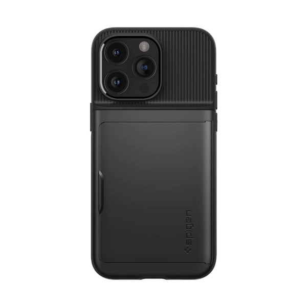 Чехол Spigen Slim Armor CS для iPhone 15 Pro Max Black (ACS06589)