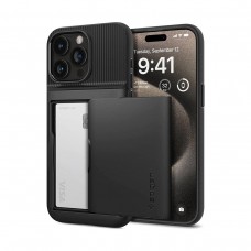Чехол Spigen Slim Armor CS для iPhone 15 Pro Max Black (ACS06589)