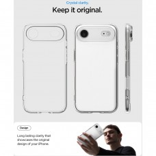 Чехол Spigen Ultra Hybrid для iPhone 17 Air Matte Black (ACS10310)