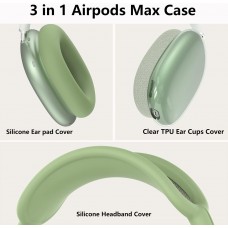 Чохол для Apple Airpods Max 2 / Airpods Max Ear Cups/Ear Pad/Headband Cover Green (ARS83290)