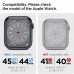 Чохол-ремінець Spigen Metal Fit Pro для Apple Watch 44/45mm Graphite (ACS04585)