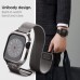 Чохол-ремінець Spigen Metal Fit Pro для Apple Watch 44/45mm Graphite (ACS04585)