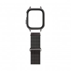 Чохол-ремінець Spigen Metal Fit Pro для Apple Watch 44/45mm Graphite (ACS04585)
