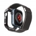 Чохол-ремінець Spigen Metal Fit Pro для Apple Watch 44/45mm Graphite (ACS04585)