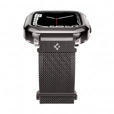 Чохол-ремінець Spigen Metal Fit Pro для Apple Watch 44/45mm Graphite (ACS04585)