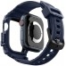 Чохол-ремінець Spigen Rugged Armor Pro для Apple Watch 10 46 mm Navy Blue (ACS08606)
