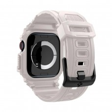 Чехол-ремешок Spigen Rugged Armor Pro для Apple Watch 2024 42mm Dune Beige (ACS08593)