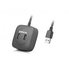 USB-хаб REAL-EL HQ-177 4 ports (EL123110009)