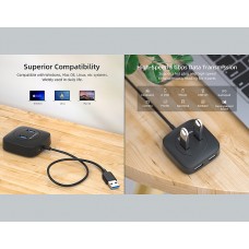 USB-хаб REAL-EL HQ-187 4 ports (EL123110010)