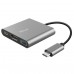 USB-хаб Trust Dalyx Aluminium USB Type-C 3-в-1 (23772) (23772_TRUST)
