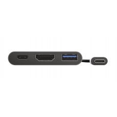 USB-хаб Trust Dalyx Aluminium USB Type-C 3-в-1 (23772) (23772_TRUST)