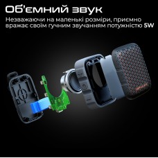 Акустична система HiFuture Pocket-S 5W Grey/Blue (pocket-s.greyblue)