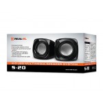 Акустична система REAL-EL S-20 Black (EL121100007)
