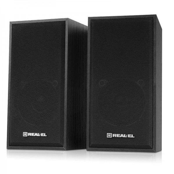 Акустична система REAL-EL S-202 Black (EL121200019)