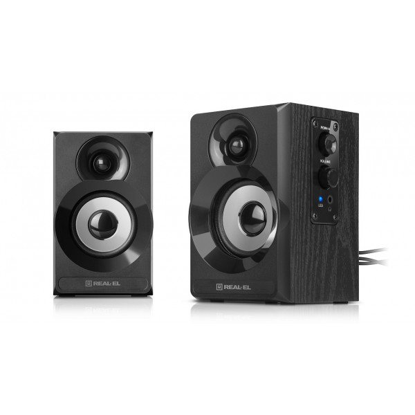 Акустична система REAL-EL S-217 Black (EL121200013)