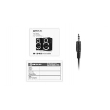 Акустична система REAL-EL S-245 Black (EL121200015)