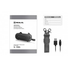 Акустична система REAL-EL X-725 Black (EL121600028)