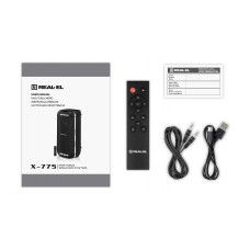 Акустична система REAL-EL X-775 Black (EL121600032)