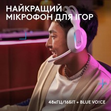 Гарнитура Logitech G522 LightSpeed Wireless Gaming Headset White (981-001550)