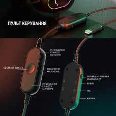 Гарнітура Fifine RGB H6 Black (H6)
