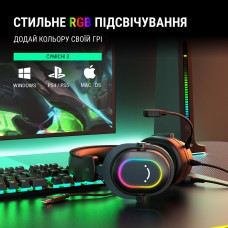 Гарнітура Fifine RGB H6 Black (H6)