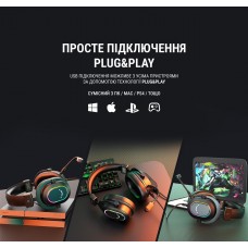 Гарнітура Fifine RGB H6 Black (H6)