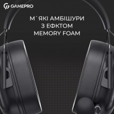 Гарнітура GamePro Genesis Hunter Black (HS1350B) Гарнітура GamePro Genesis Hunter Black (HS1350B)