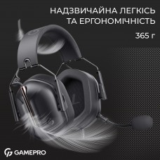 Гарнітура GamePro Genesis Hunter Black (HS1350B) Гарнітура GamePro Genesis Hunter Black (HS1350B)