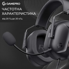 Гарнітура GamePro Genesis Hunter Black (HS1350B) Гарнітура GamePro Genesis Hunter Black (HS1350B)