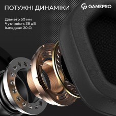 Гарнітура GamePro Genesis Hunter White (HS1350W) Гарнітура GamePro Genesis Hunter White (HS1350W)