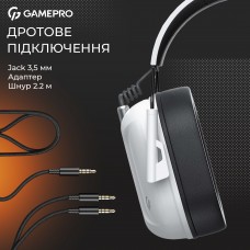 Гарнітура GamePro Genesis Hunter White (HS1350W) Гарнітура GamePro Genesis Hunter White (HS1350W)