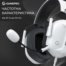 Гарнітура GamePro Genesis Hunter White (HS1350W) Гарнітура GamePro Genesis Hunter White (HS1350W)