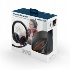 Гарнітура Gembird MHS-03-BKRD Black/Red (MHS-03-BKRD)