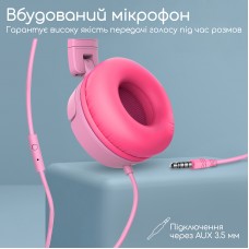 Гарнітура Promate Jewel Bubblegum (jewel.bubblegum)