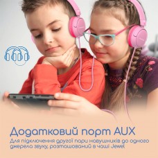 Гарнітура Promate Jewel Bubblegum (jewel.bubblegum)