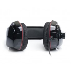 Гарнітура REAL-EL GDX-7800 Black/Red (EL124100027) Гарнітура REAL-EL GDX-7800 Black/Red (EL124100027)